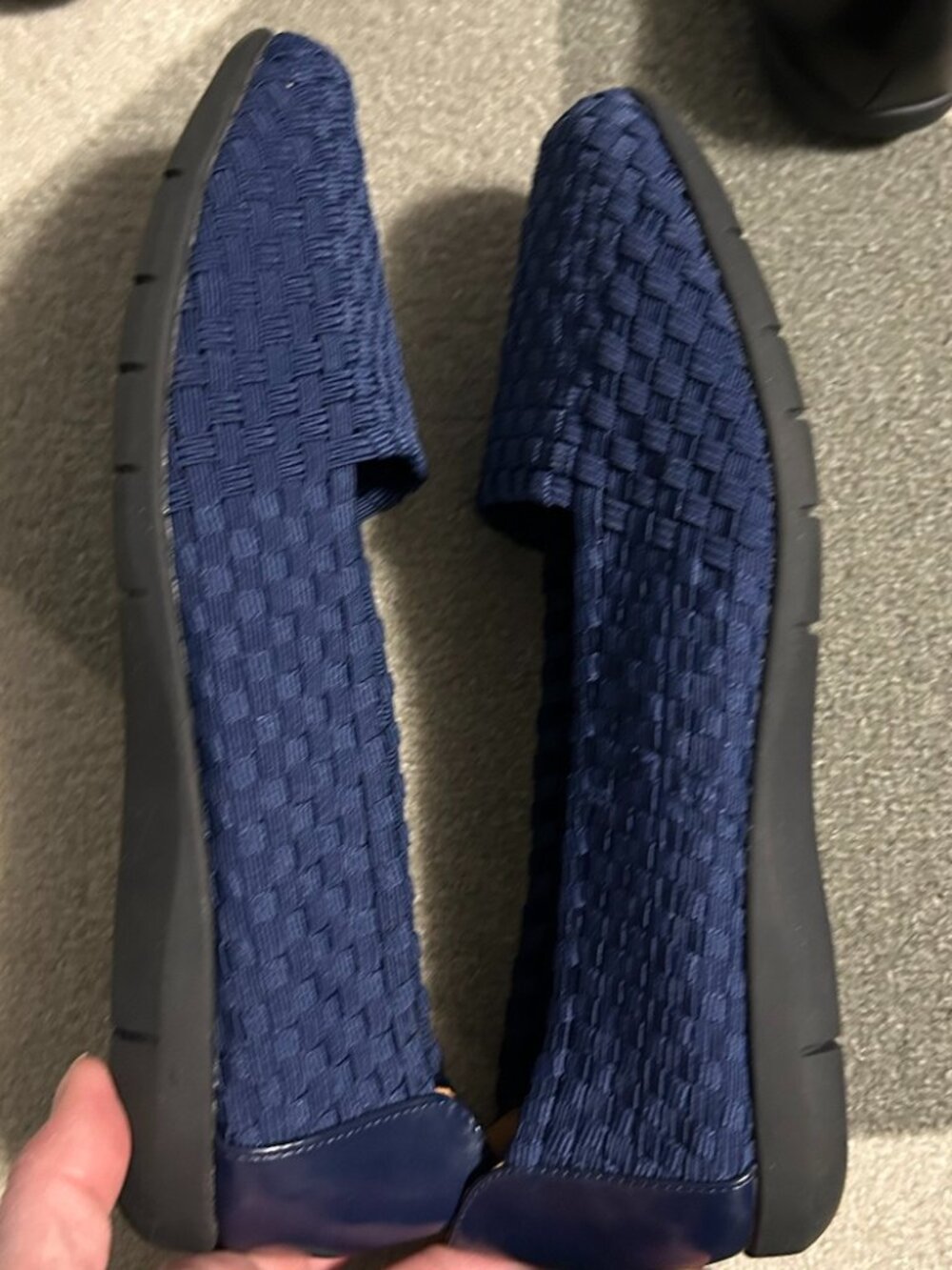 Comfortview ⭐️2 PAIRS⭐️ Women's The Bethany Woven Slip-On Shoes Size 10.5WW - Picture 7 of 16